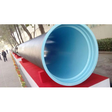 ISO2531 BS EN545 water pressure test ductile iron pipes